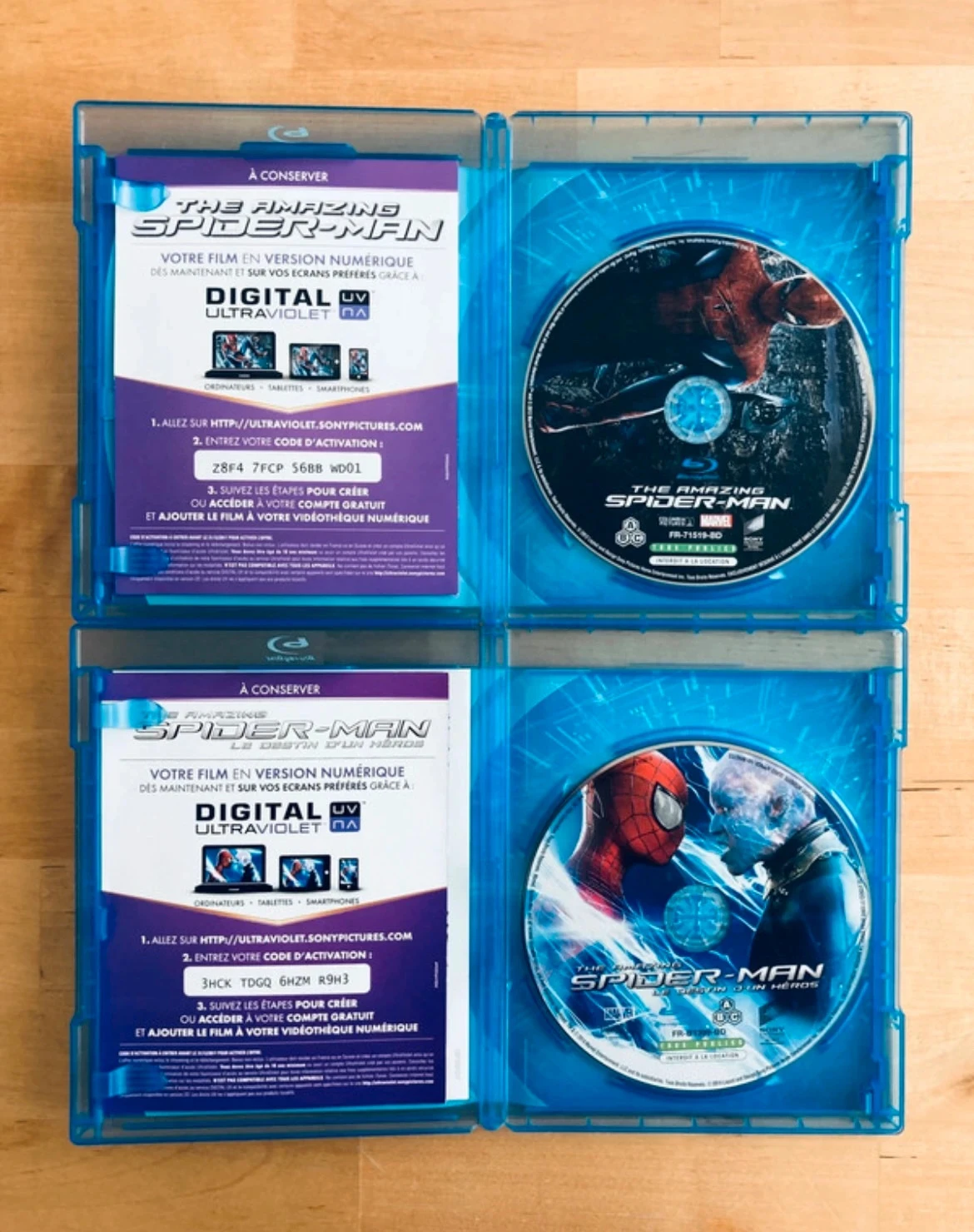 Lot 2 Blu-ray O Espetacular Homem-Aranha. – photo 2